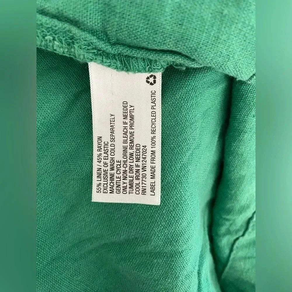 Universal Threads Linen/Rayon Midi Button Cinched… - image 6